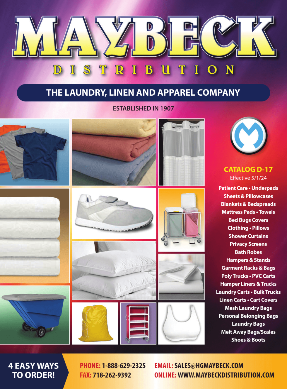 Homepage Maybeck Distribution